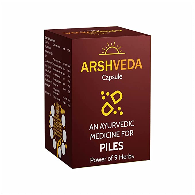 ARSHVEDA Capsules - Your Effective Solution for Piles!